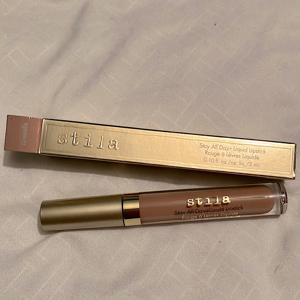 NIB Stila Stay All Day Liquid Lipstick Nude Caramello Ulta Lipgloss